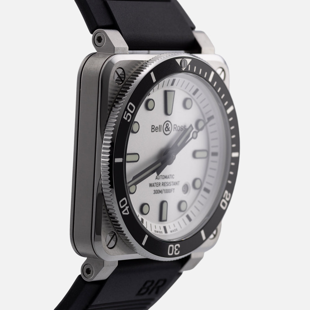 Bell & Ross BR03-92 Diver White 4