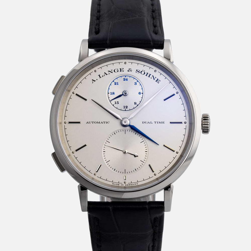 A. Lange & Sohne Saxonia Dual Time 385.026 1