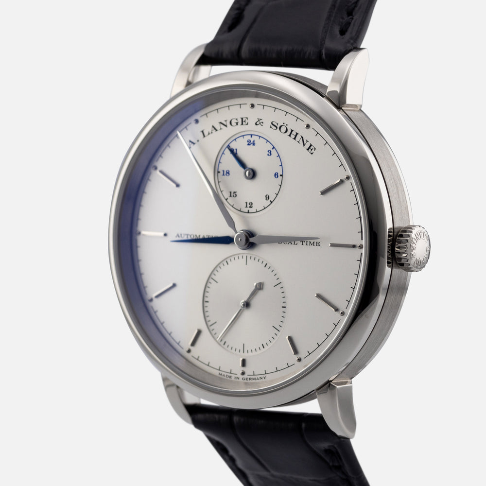 A. Lange & Sohne Saxonia Dual Time 385.026 2