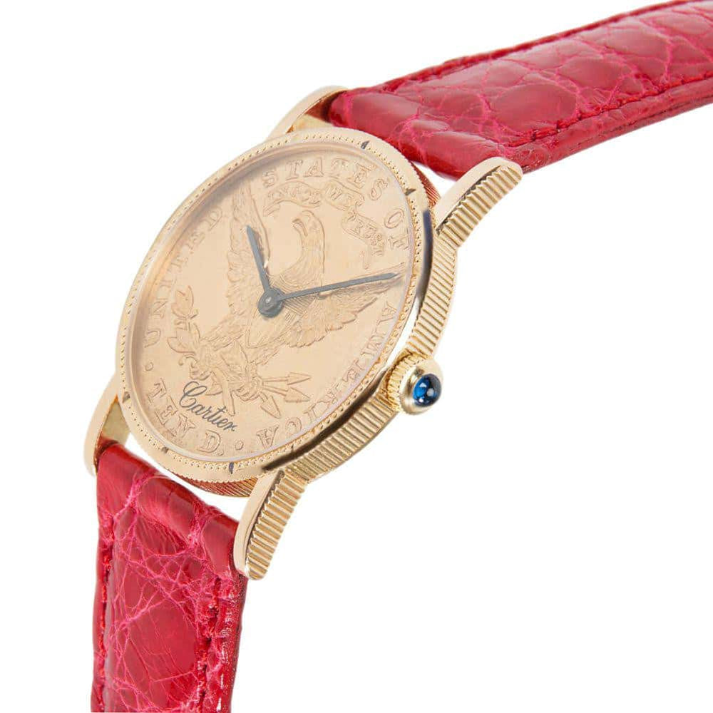 Cartier $10 Coin Vintage Ladies' Watch 4